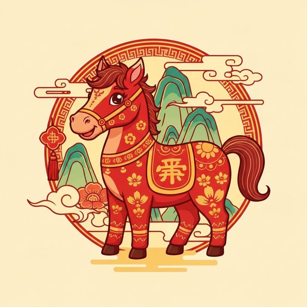 中国马年吉祥物